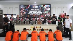Polres Tapsel Ungkap 8 Kasus Narkotika, Sita 21,75 Kg Ganja dan 16,06 Gram Sabu